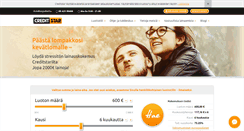 Desktop Screenshot of creditstar.fi