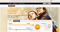 Desktop Screenshot of creditstar.se